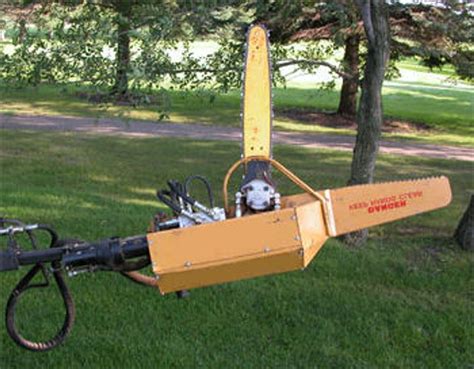 Skid Steer Limb Saws & Chain Saw Attachments 